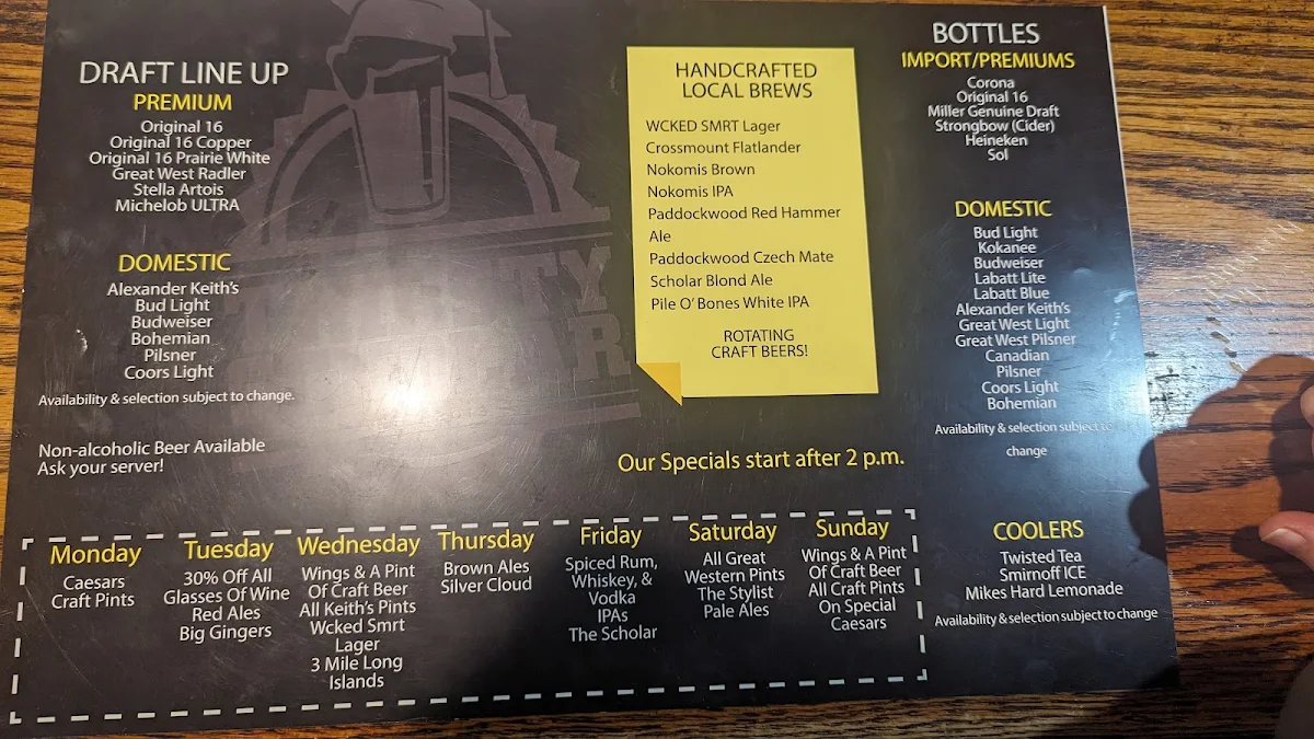 Menu photo 1