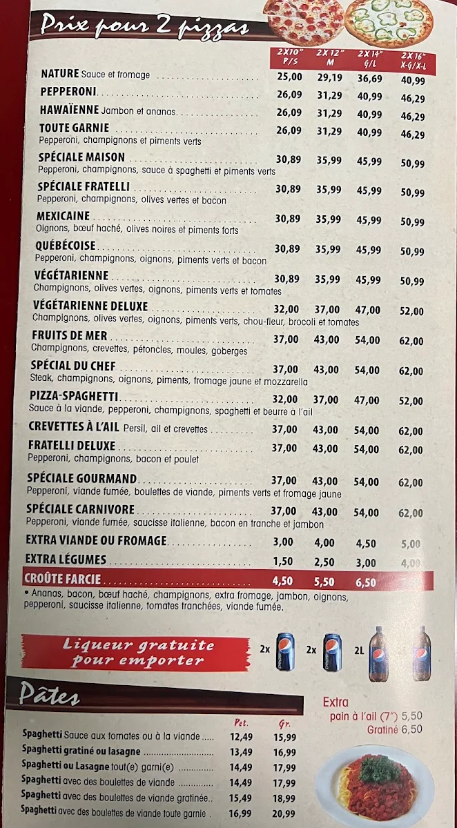Menu photo 1