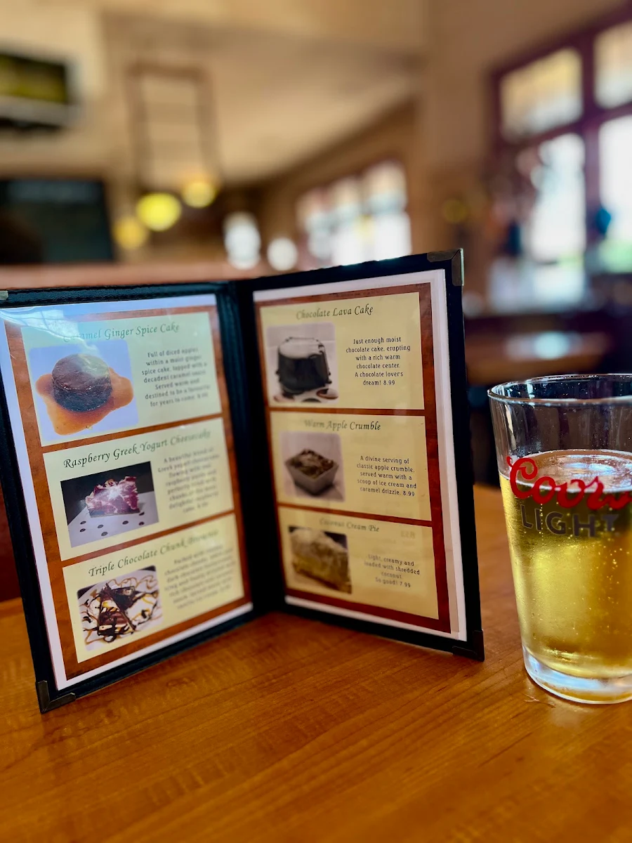 Menu, Station Restaurant & The Pizza Station