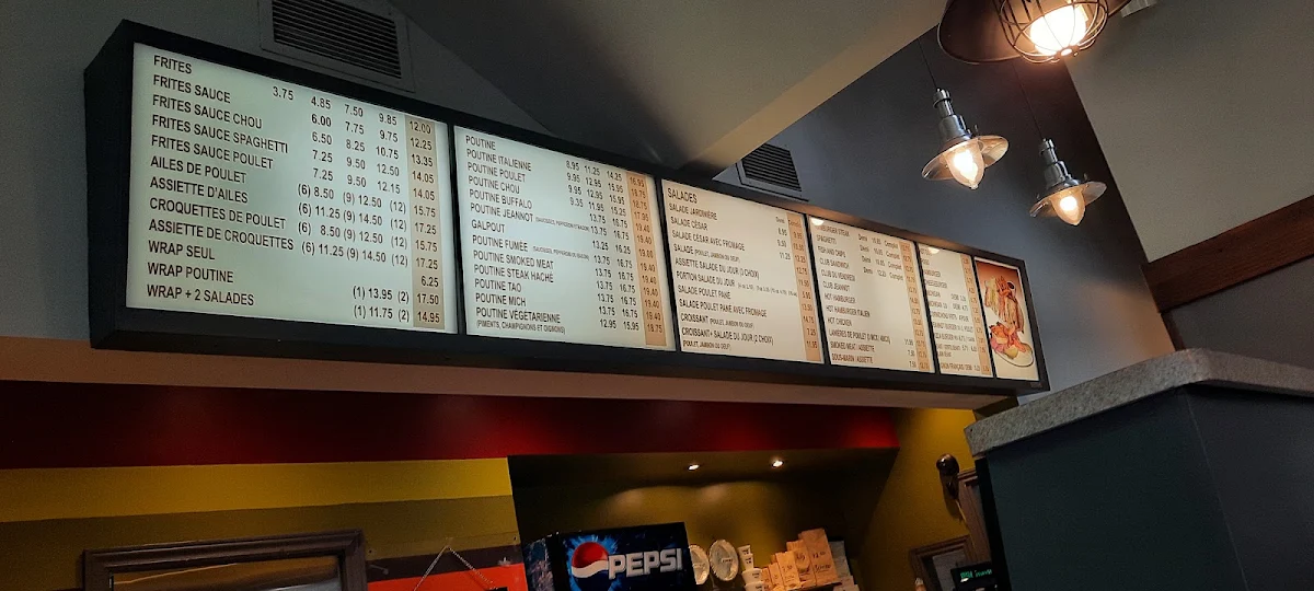 Menu, Restaurant Jeannot