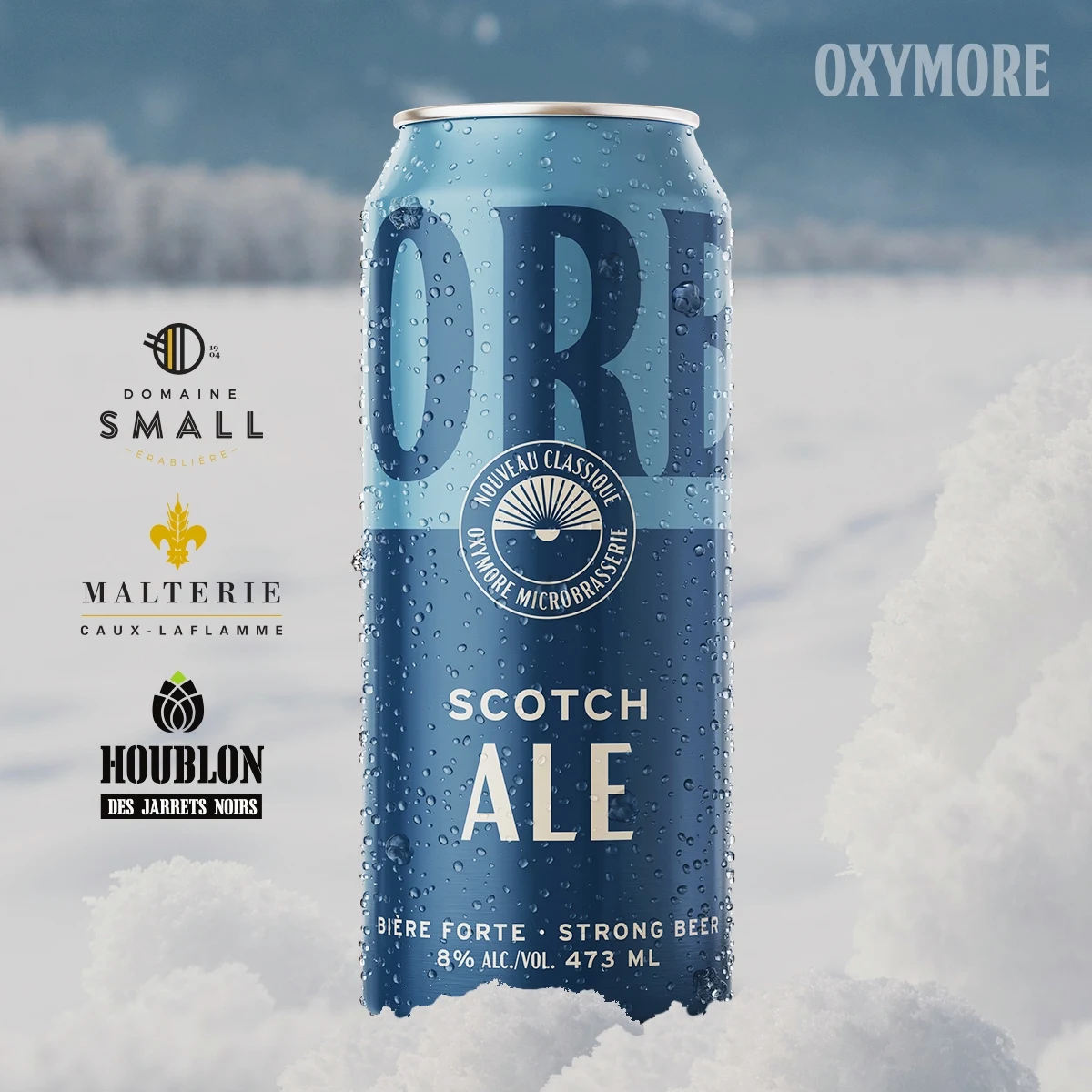 Menu, Oxymore Microbrasserie