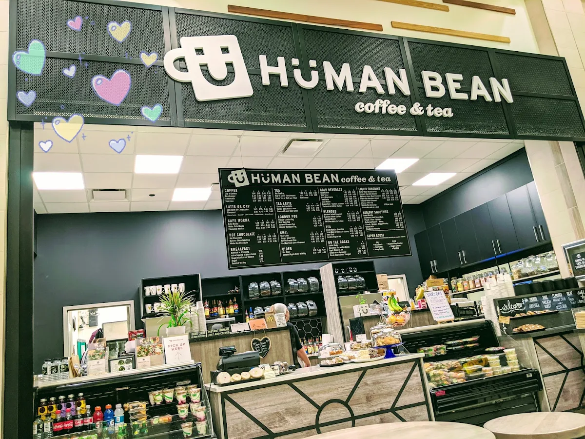 Menu, Human Bean Coffee & Tea