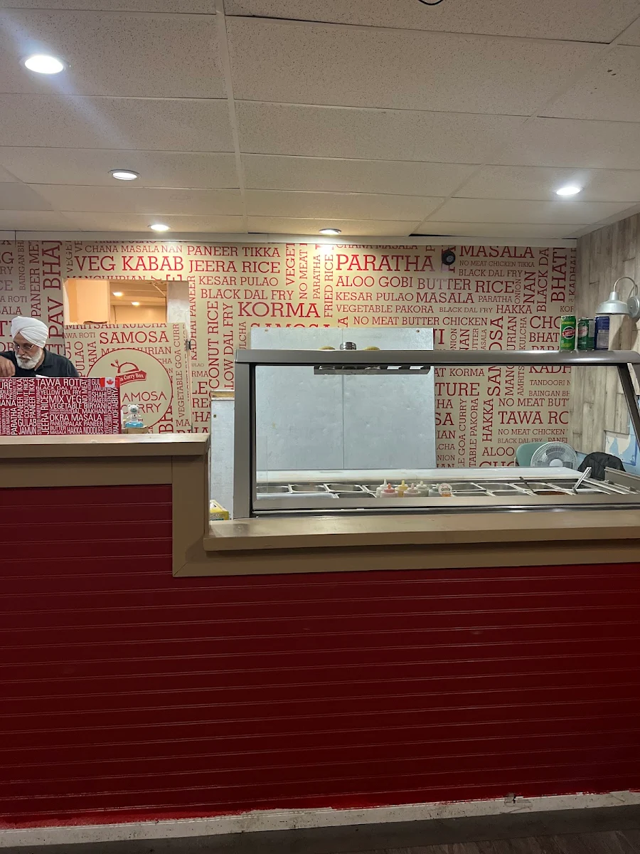 Menu, Da Samosa N Curry (Curry box restaurant)