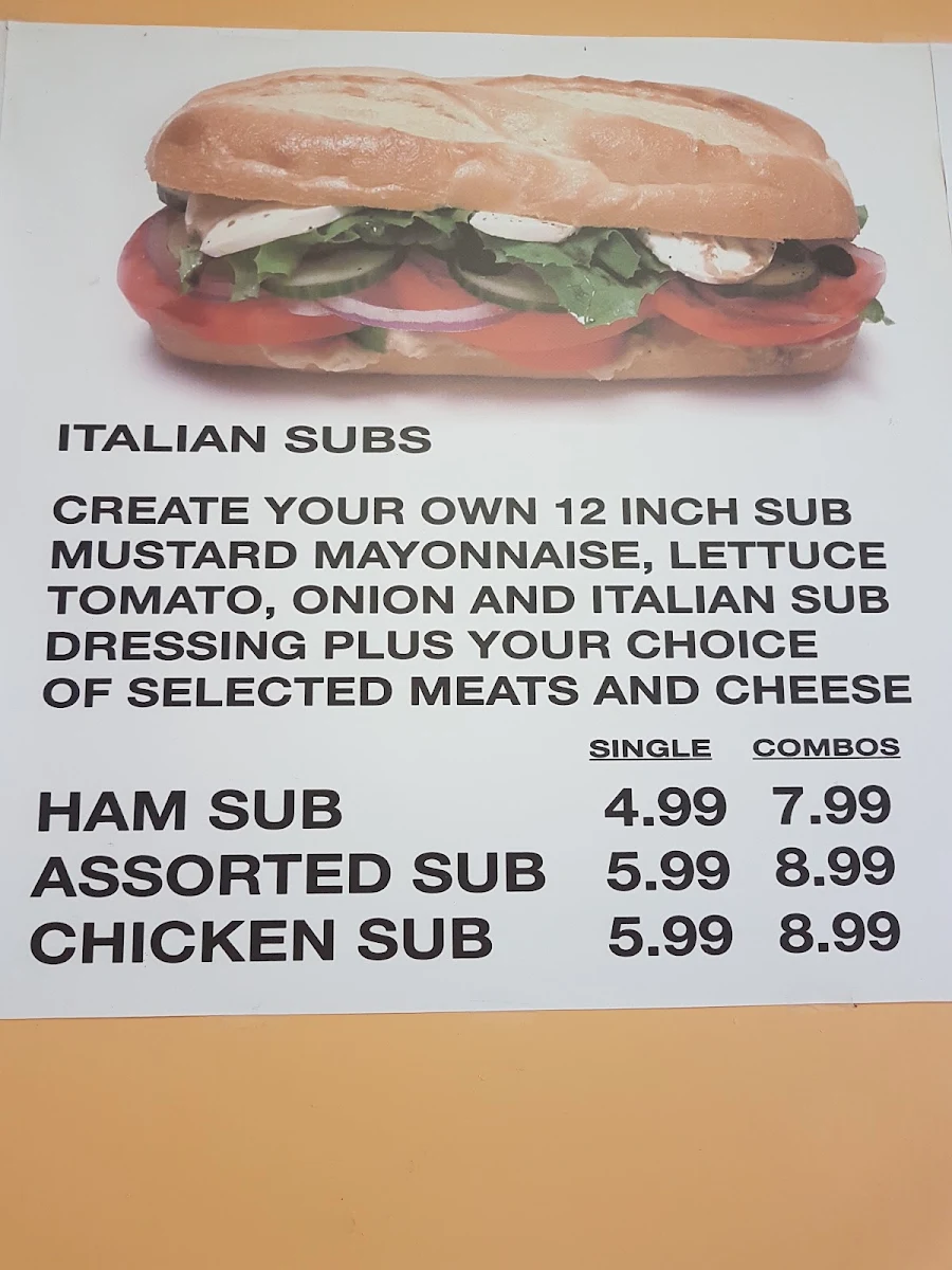 Menu, Master Choice 2 For 1 Pizza