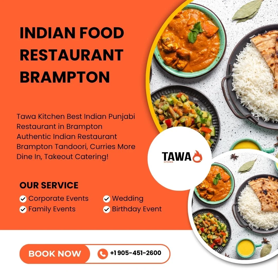 Menu, Tawa Kitchen - Indian Punjabi Restaurant in Brampton
