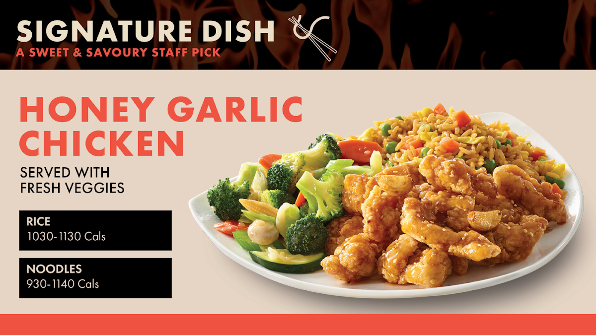 Menu, Manchu Wok