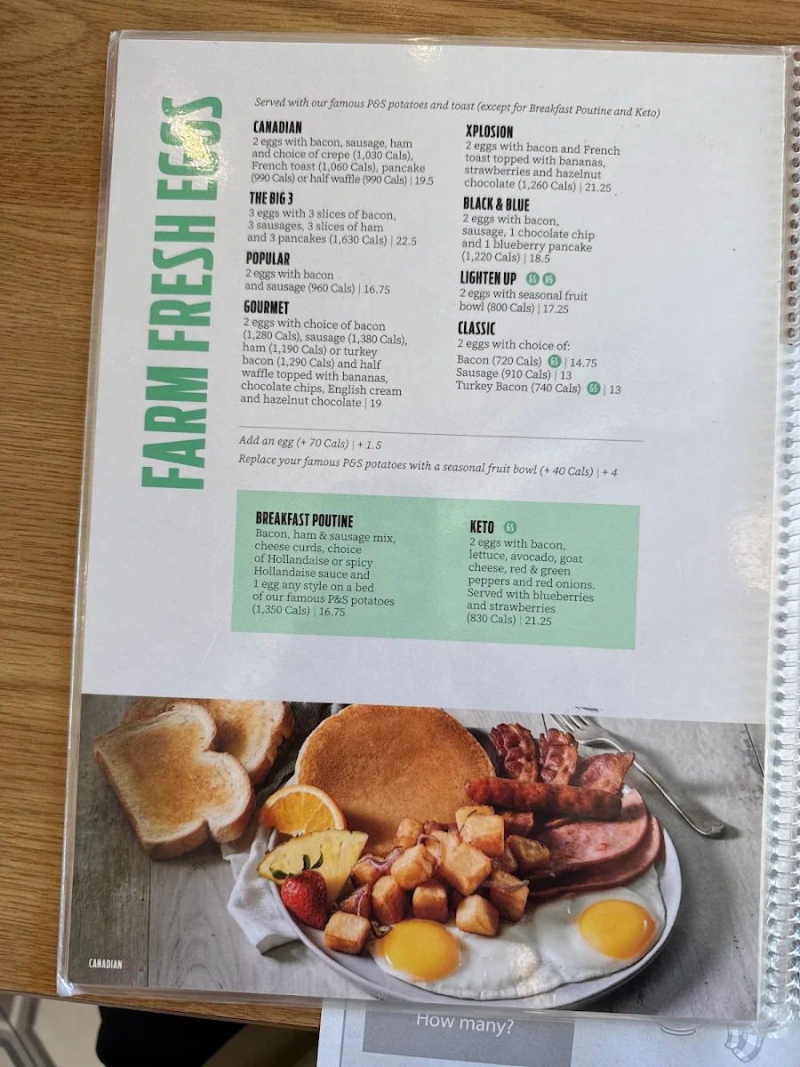 Menu, Pür & Simple