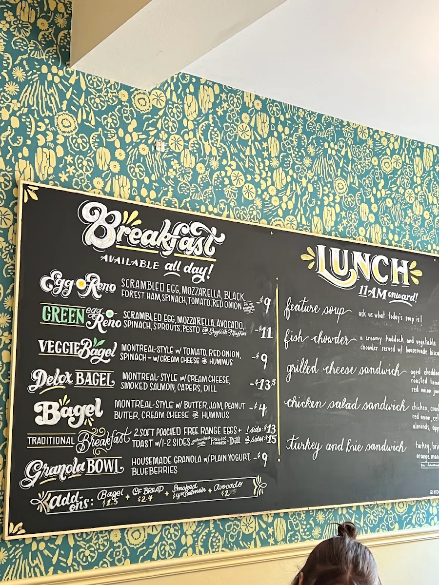 Menu, Steve-O-Reno's Cappuccino