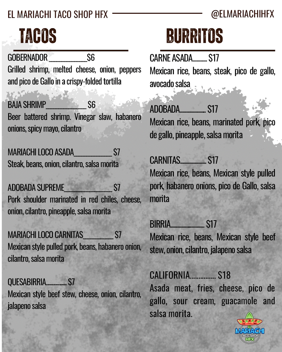 Menu photo 1