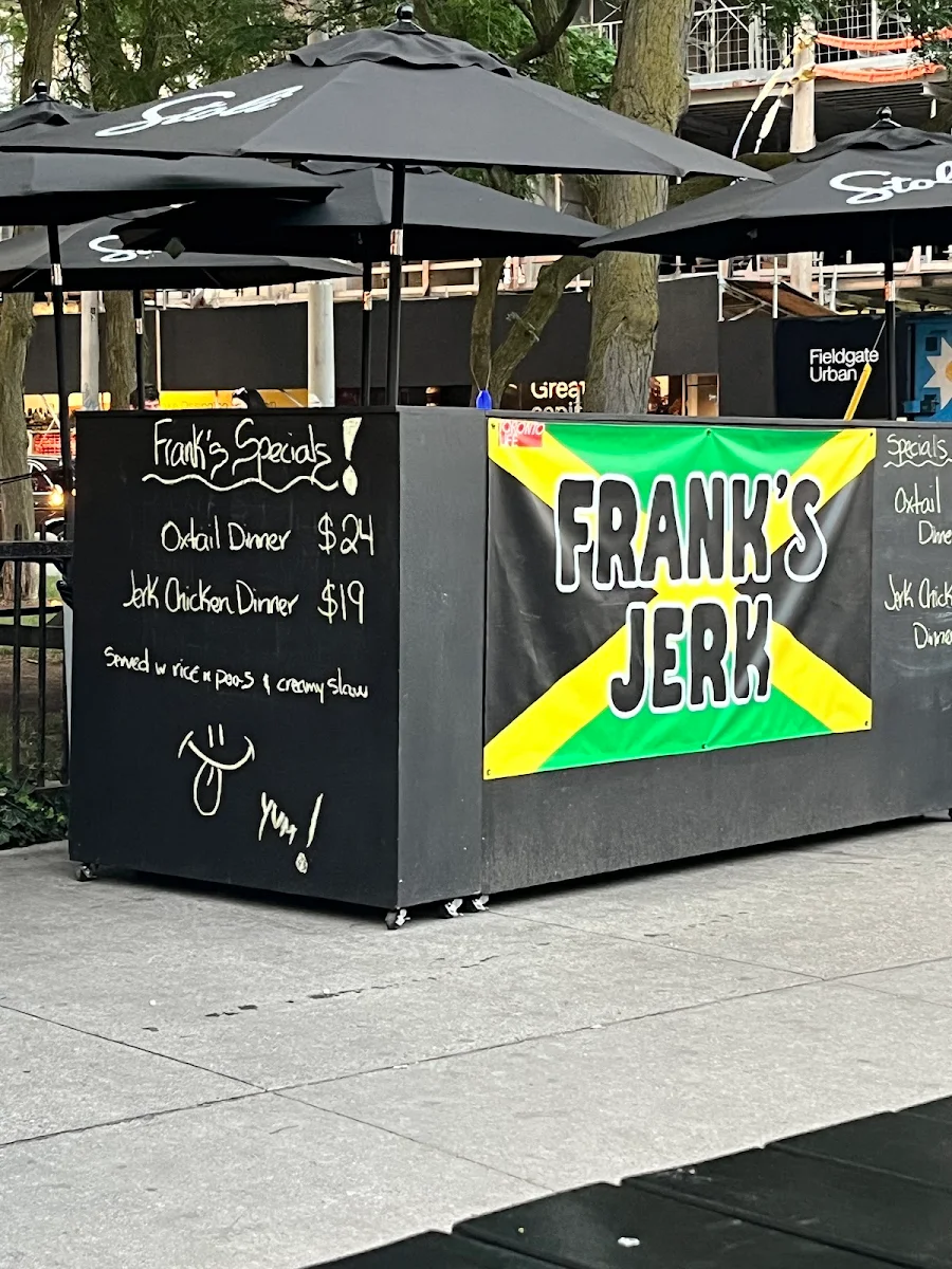 Menu, Frank’s Jerk