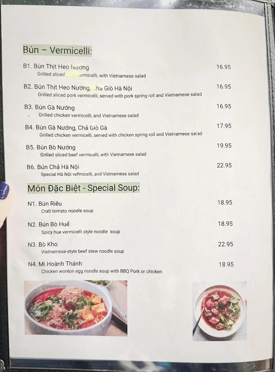 Menu photo 1