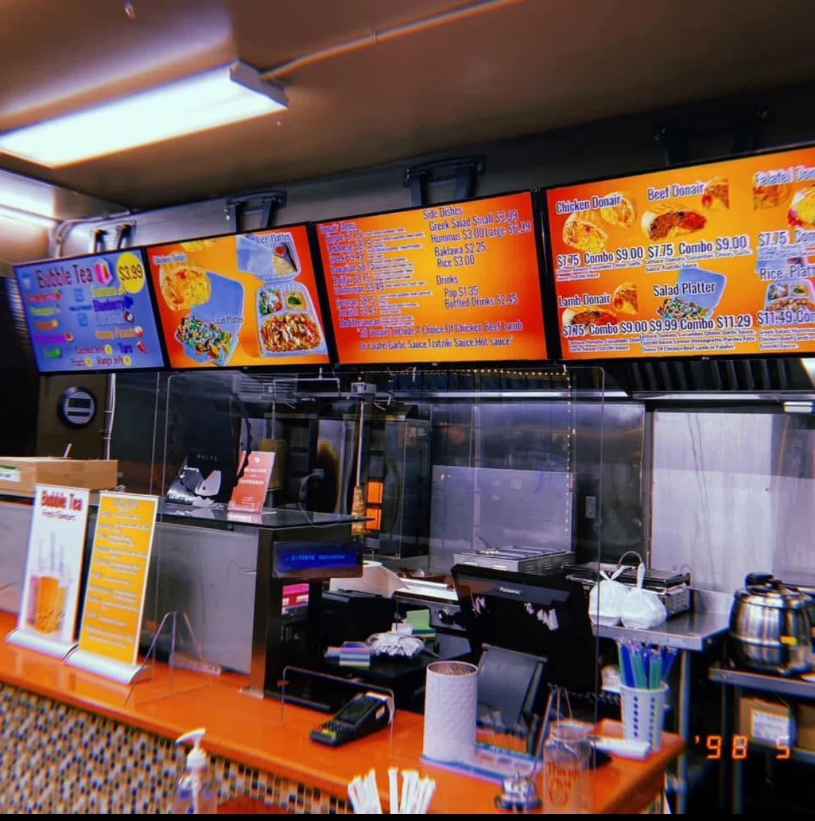Menu, Donair & Kebab Extreme Shawarma Halal