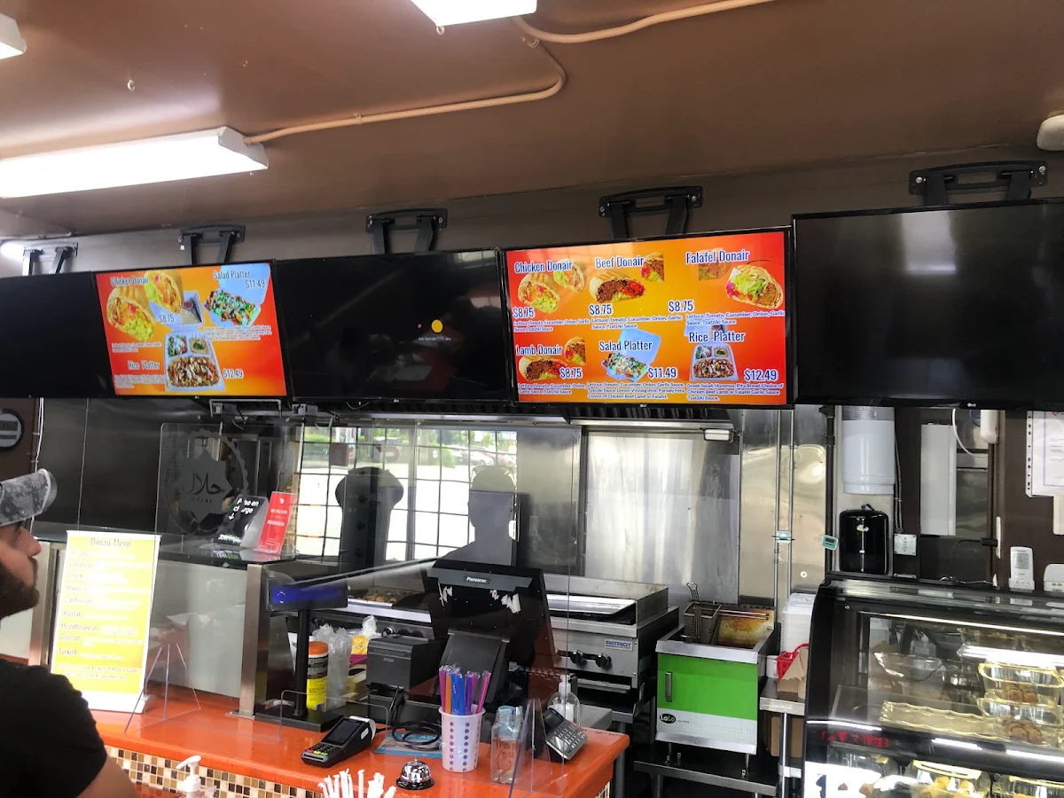 Menu, Donair & Kebab Extreme Shawarma Halal