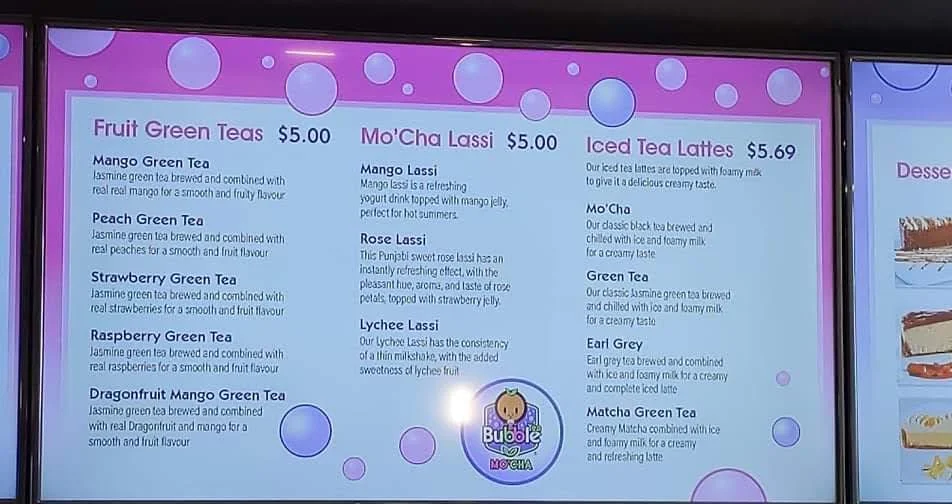 Menu photo 1