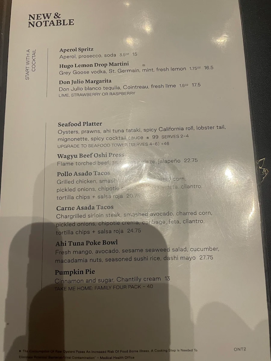 Menu, Earls Kitchen + Bar
