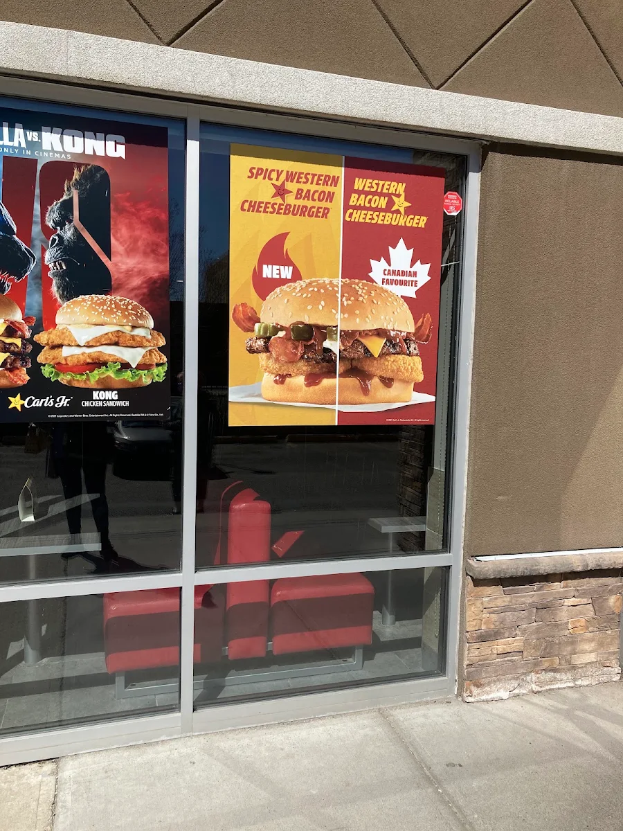 Menu, Carl's Jr.