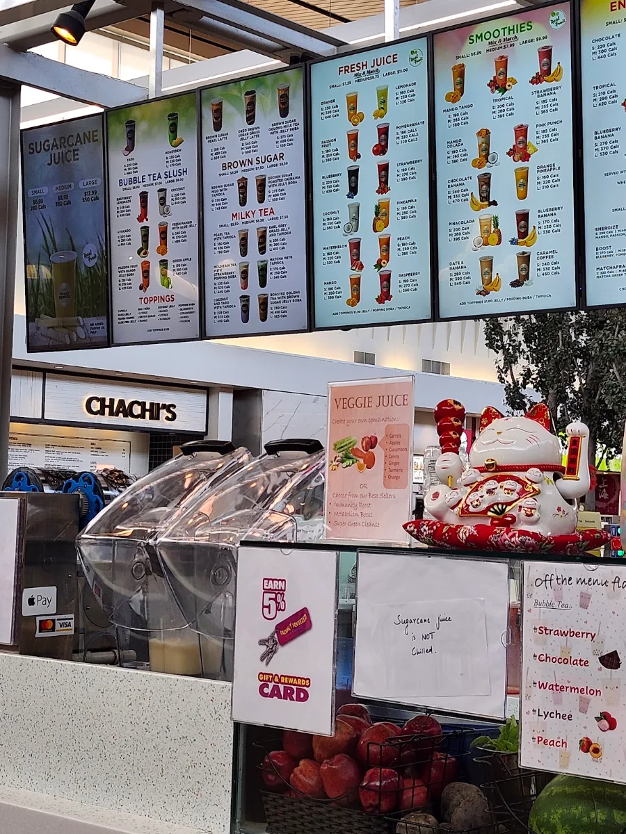 Menu, Freshly Squeezed