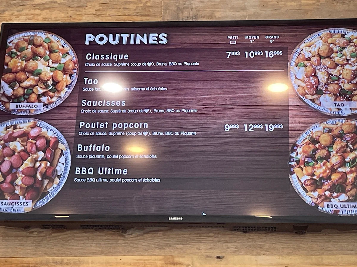 Menu, Pizza Salvatoré