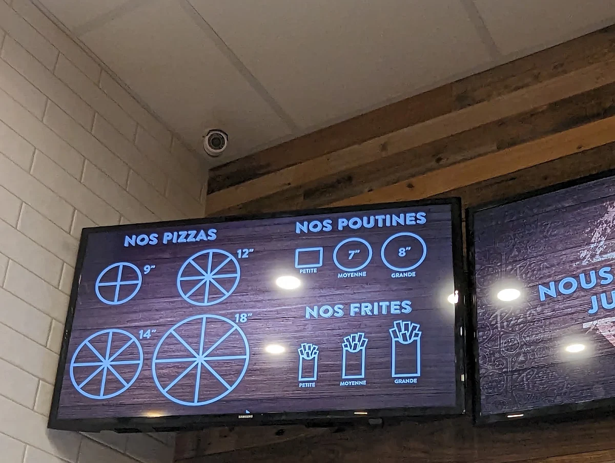 Menu, Pizza Salvatoré