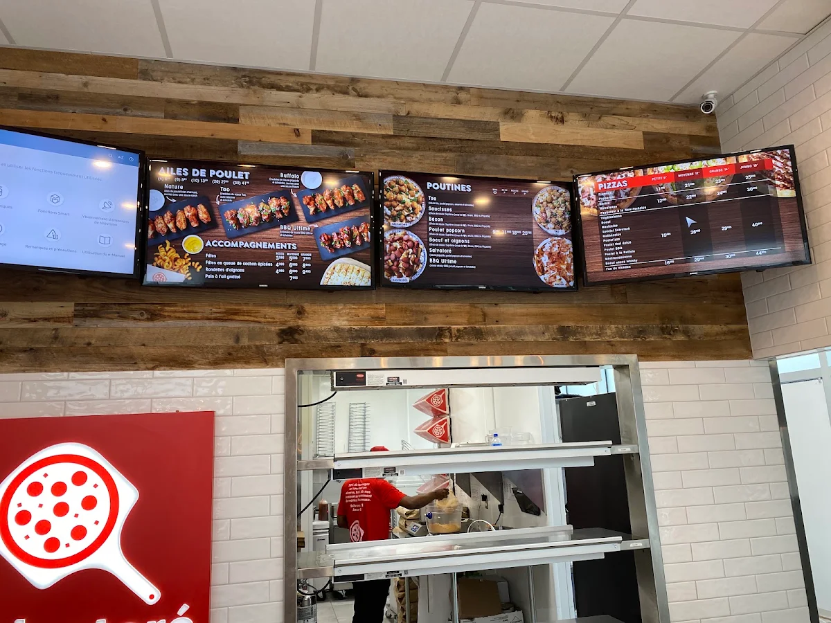 Menu, Pizza Salvatoré