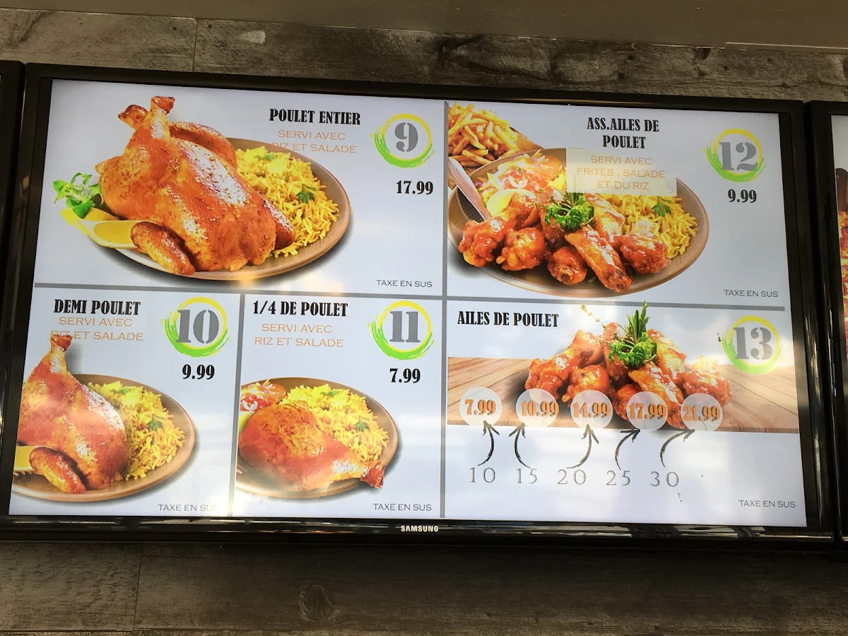 Menu, Pizza Lagua