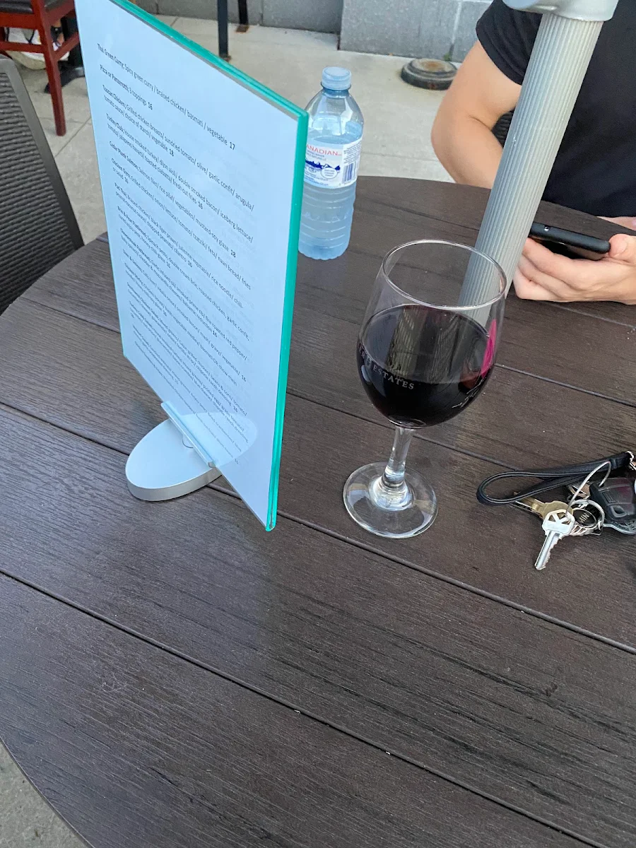 Menu, Simcoe Arms
