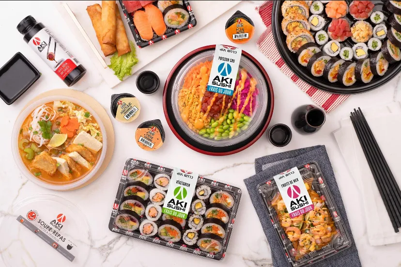 Menu, Aki Sushi