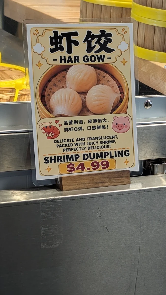 Menu, The Food Court
