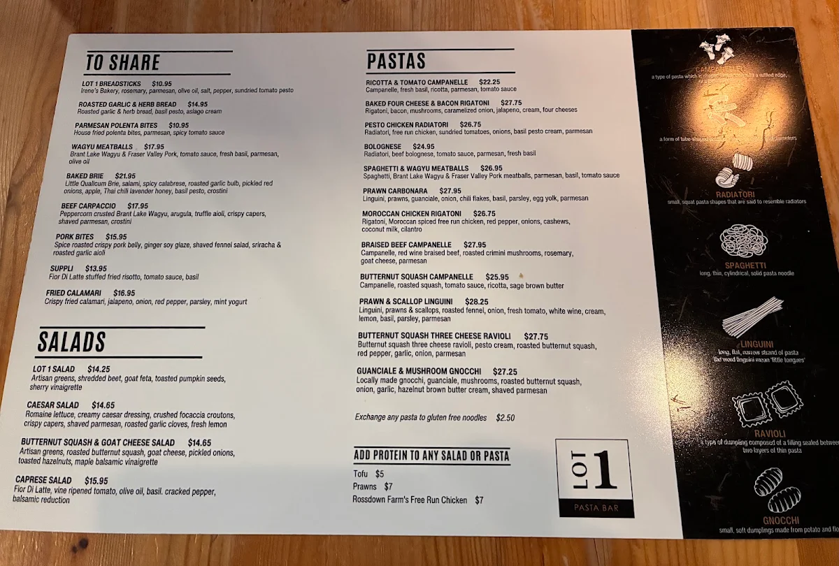 Menu photo 1
