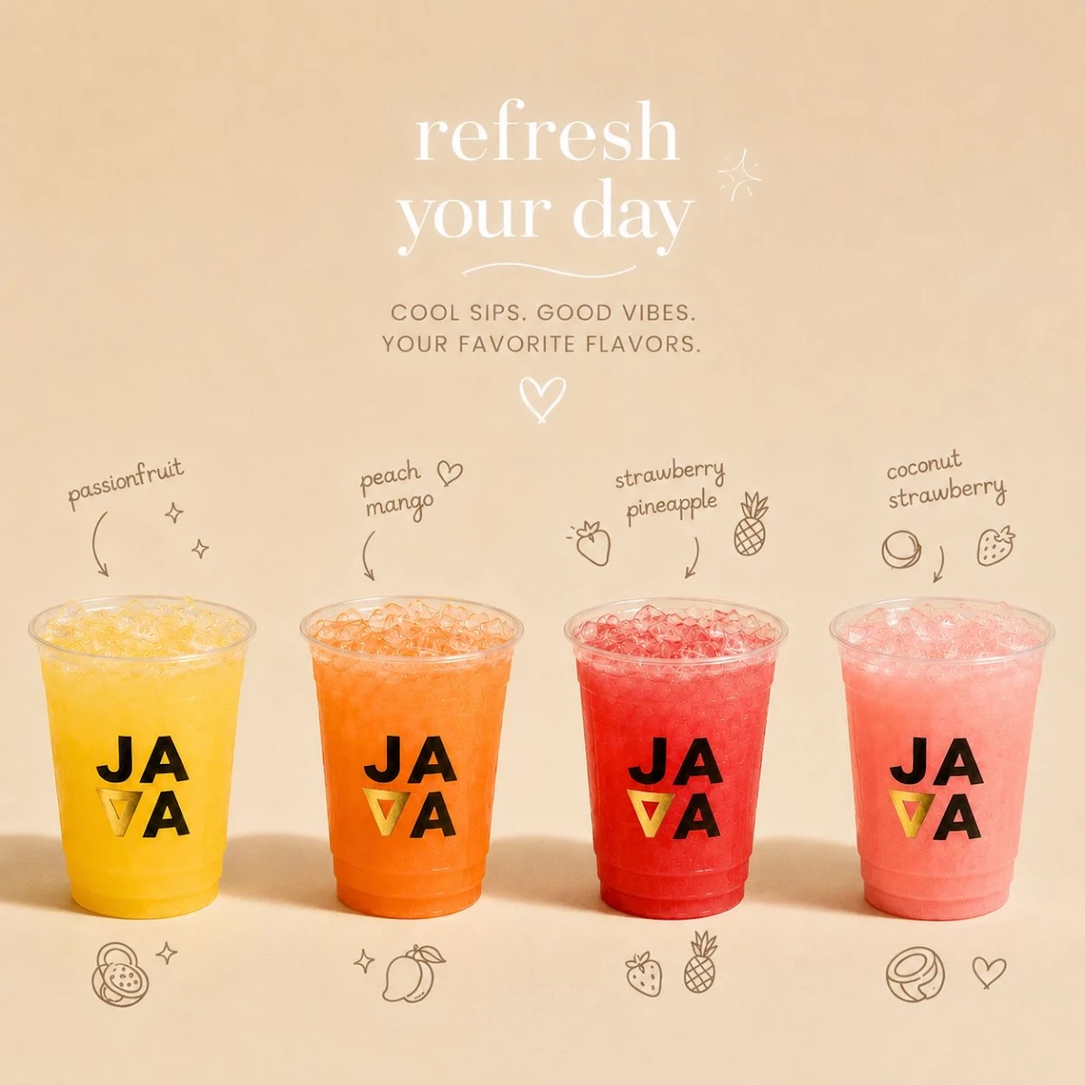 Menu, JAVA TIME