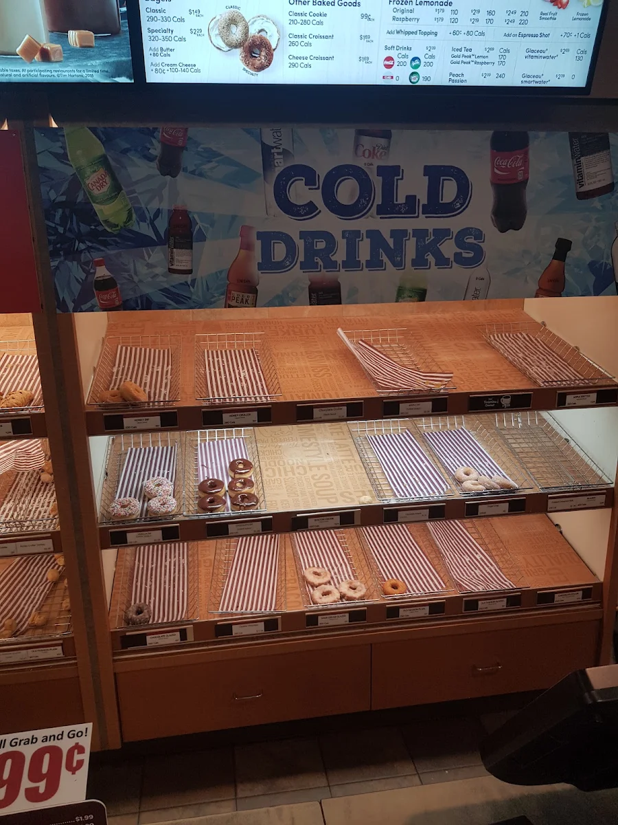 Menu, Tim Hortons