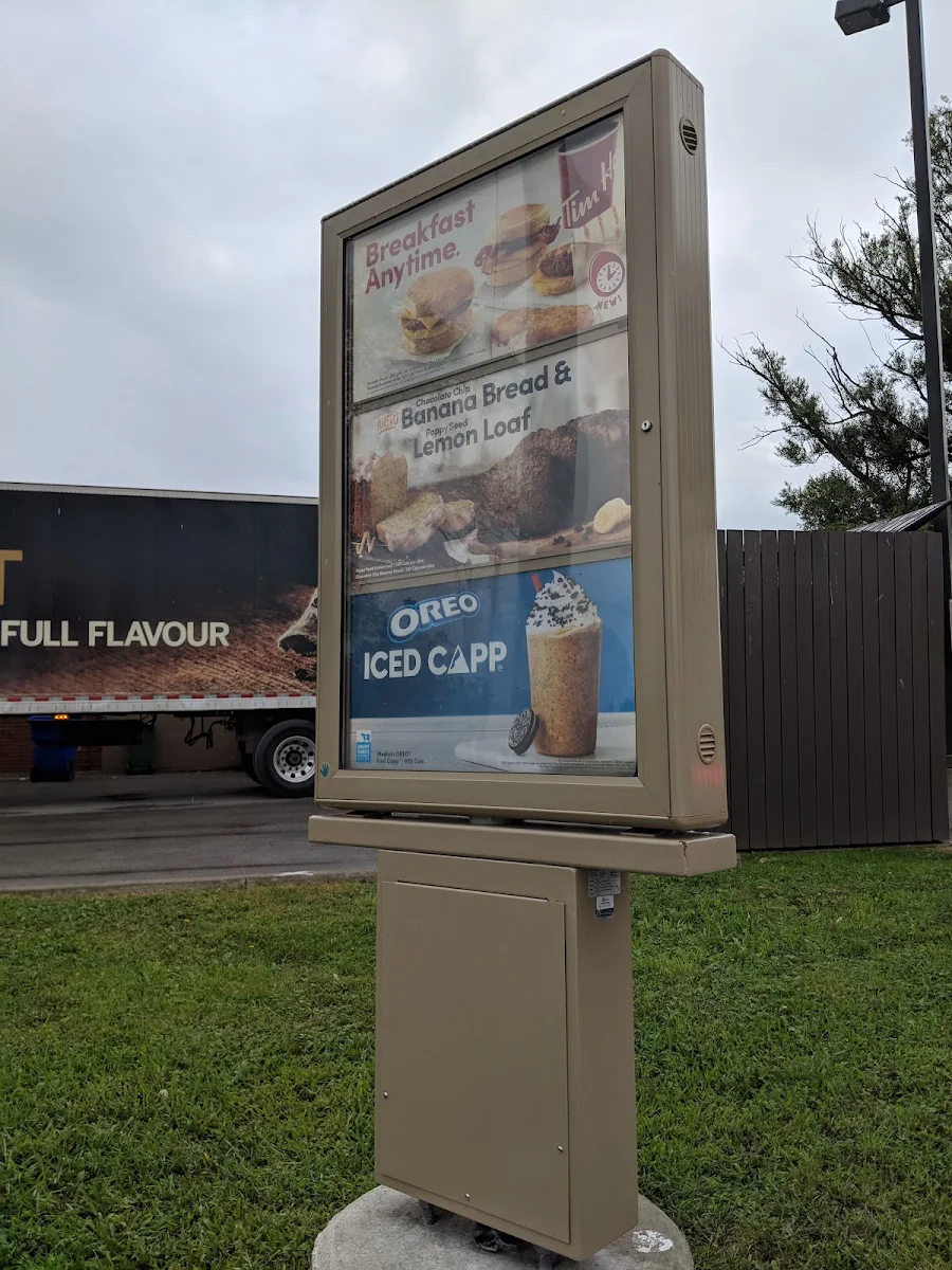 Menu, Tim Hortons