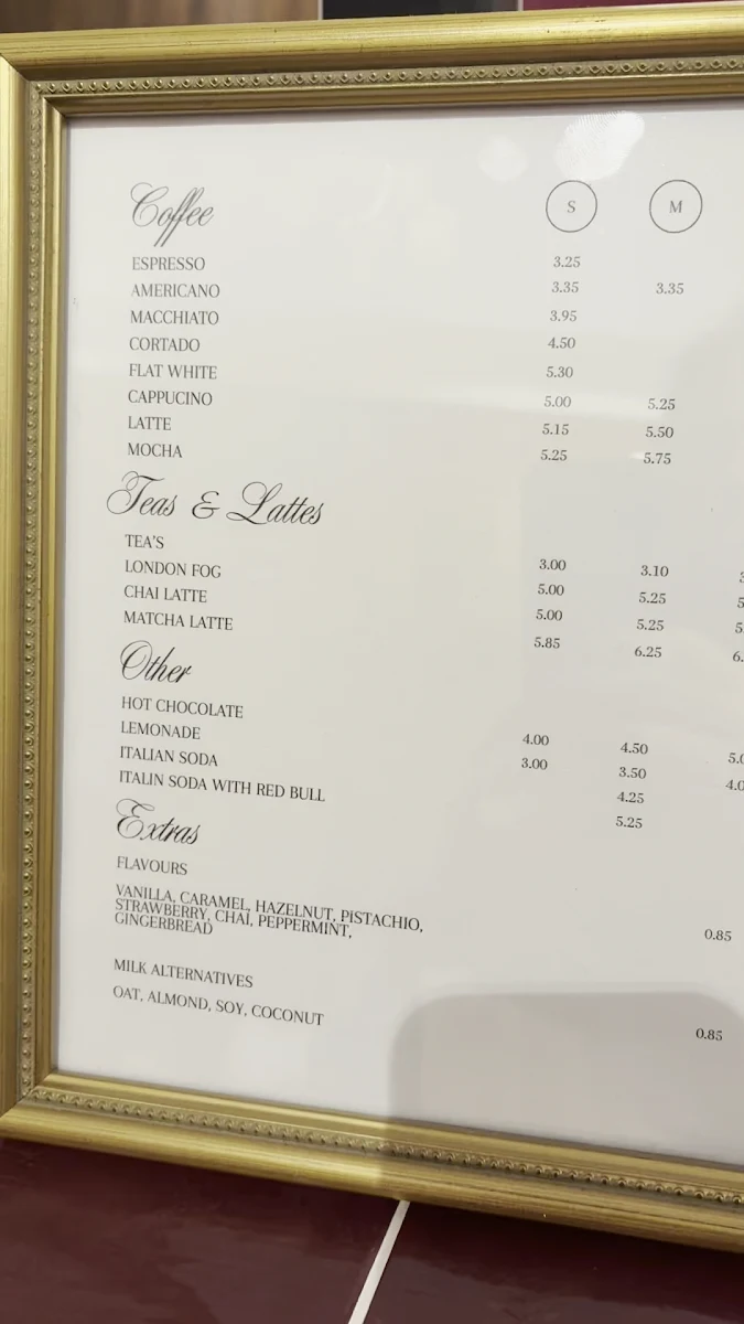 Menu photo 1