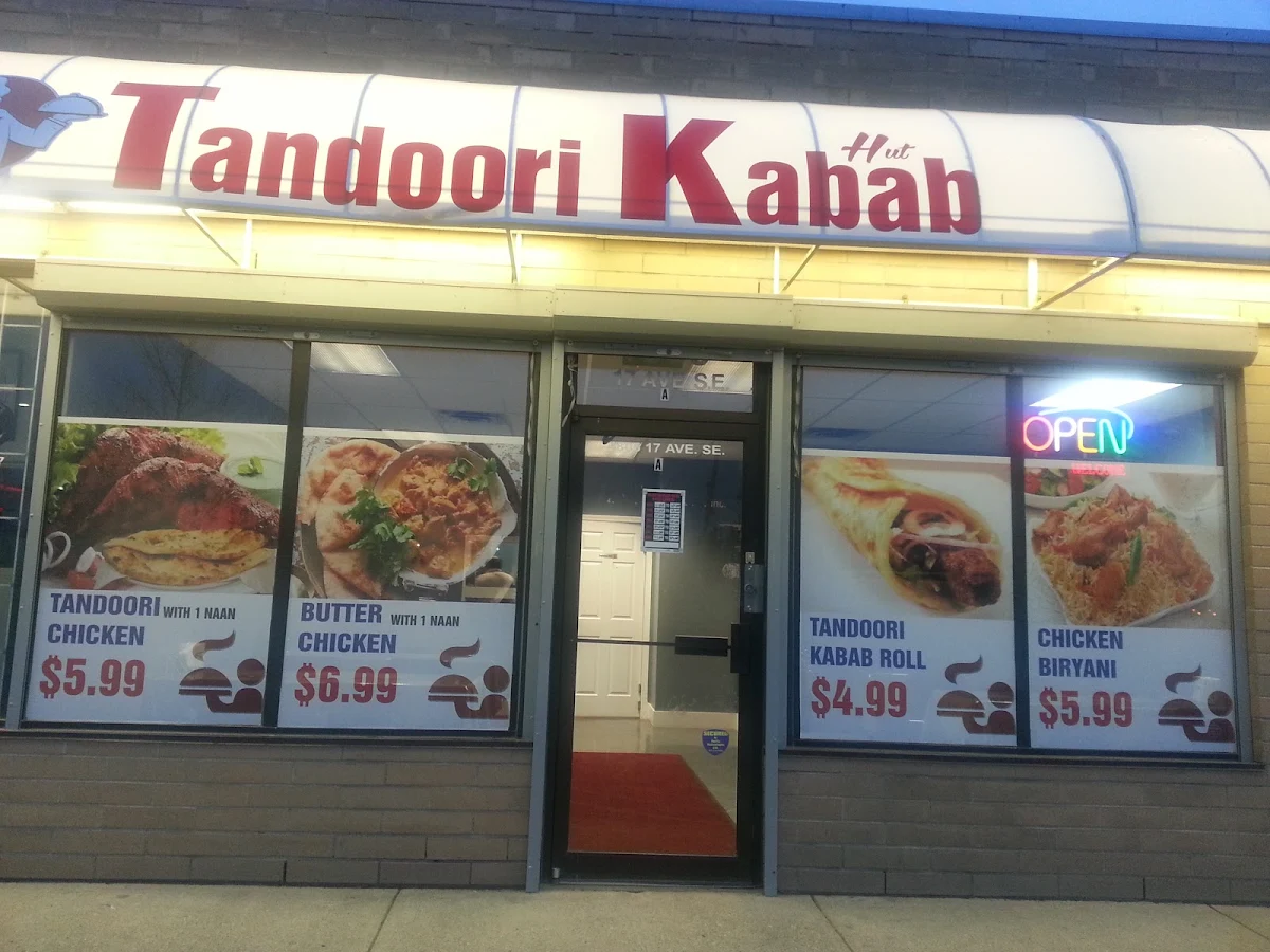 Menu, Tandoori Kabab Hut