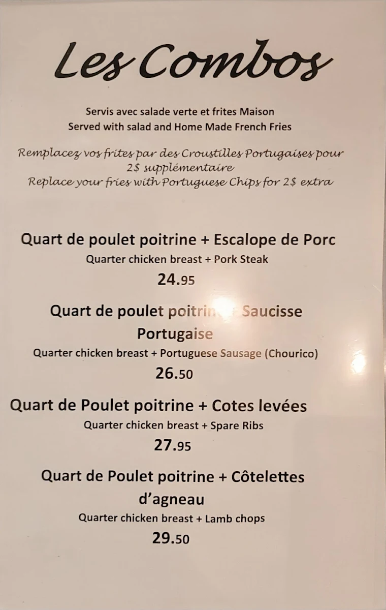 Menu, Restaurant Jano