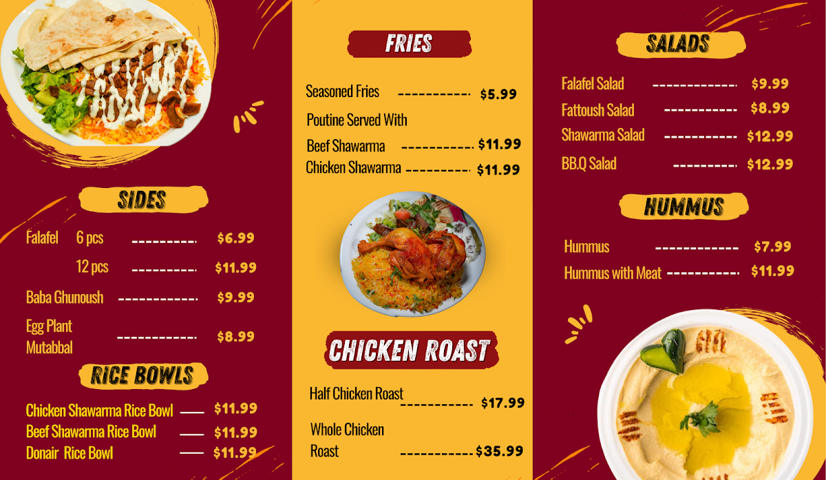 Menu photo 1