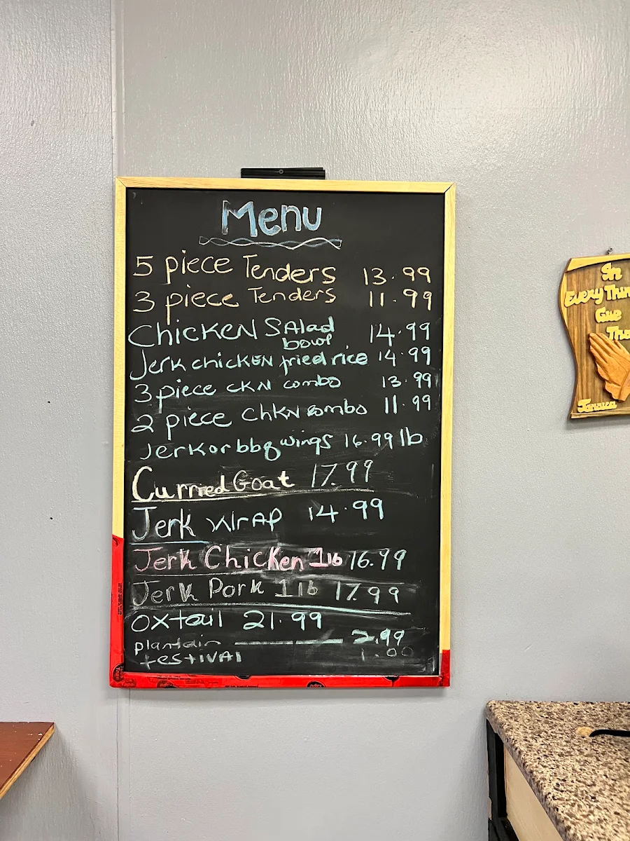 Menu, Spicy Cocina Chicken Hut
