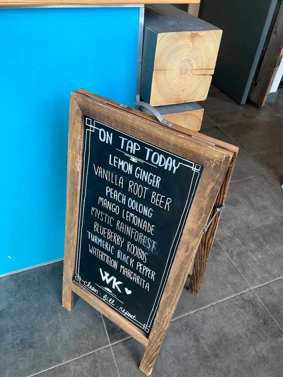 Menu, Wolseley Kombucha