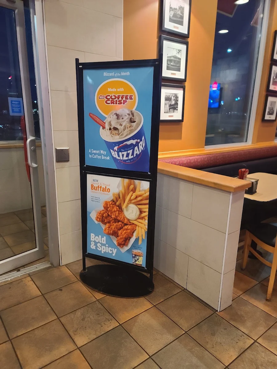 Menu, Dairy Queen Grill & Chill