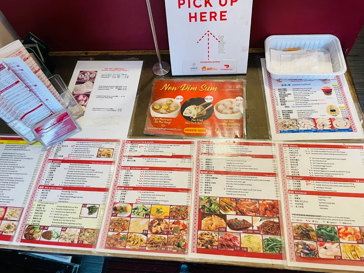 Menu, Dumpling House| Lee's Dumpling House
