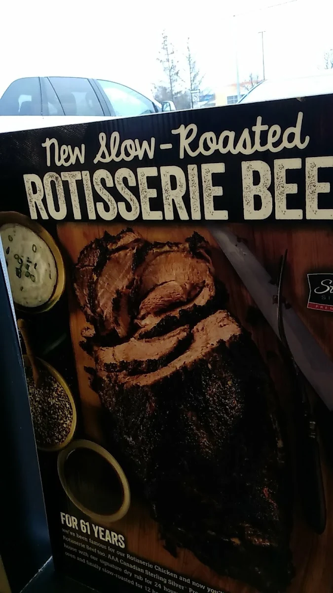 Menu, Swiss Chalet