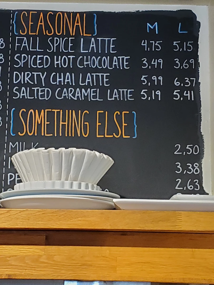Menu, Café Qui Pense