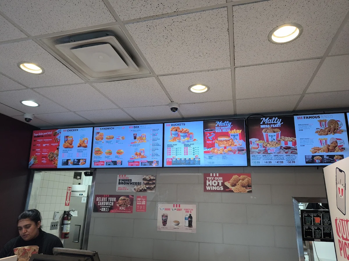 Menu, KFC