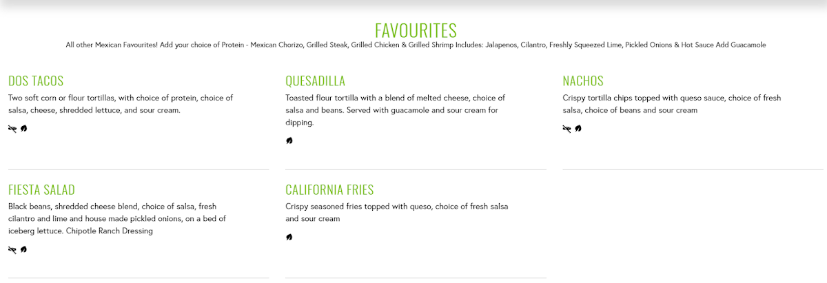 Menu photo 1