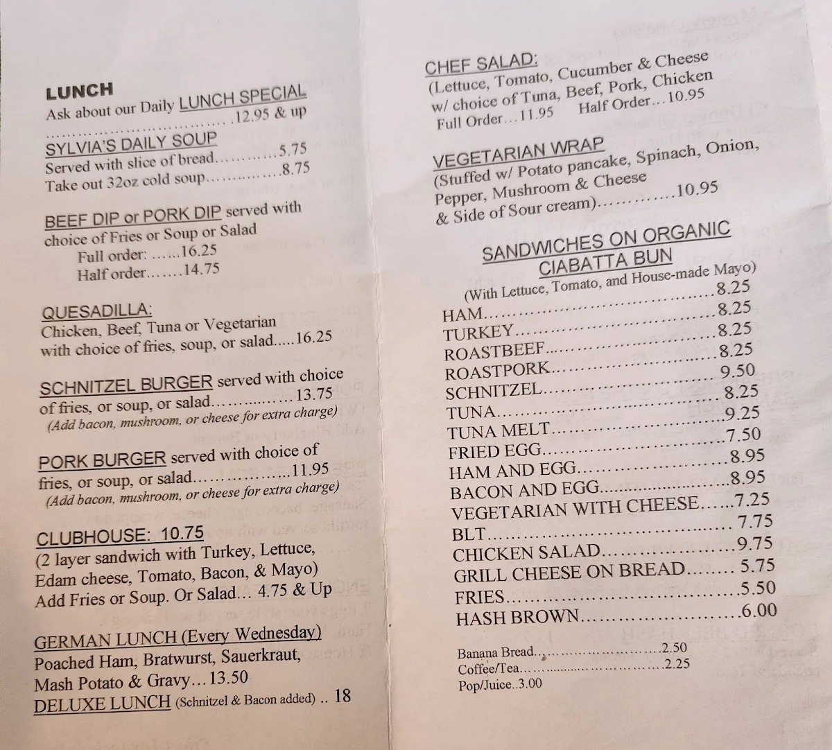 Menu photo 2