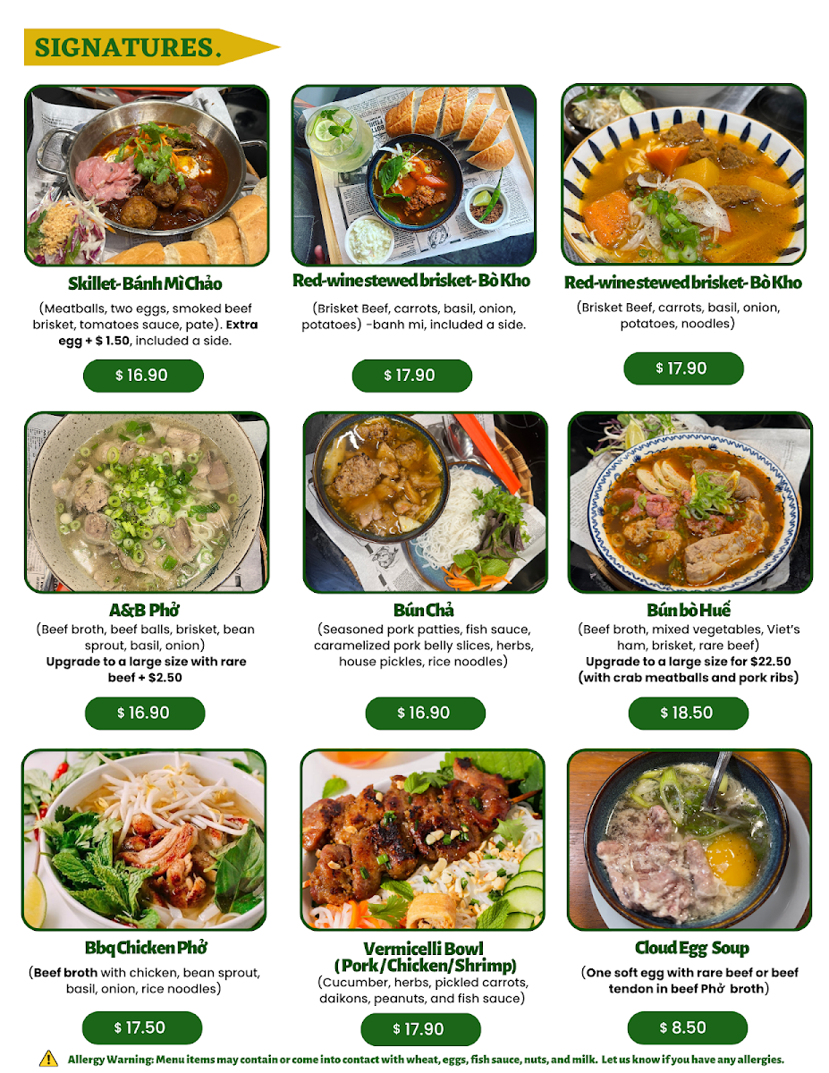 Menu photo 1