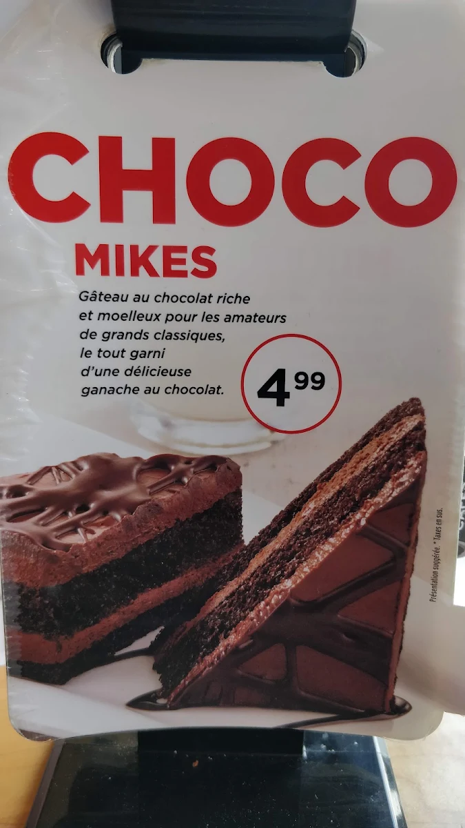 Menu, Toujours Mikes