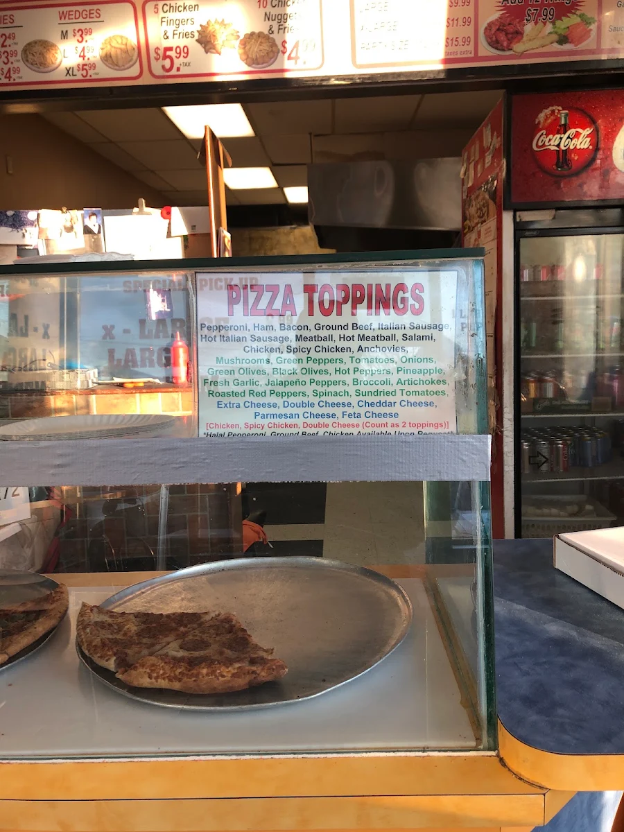 Menu, Marino Pizza And Wings