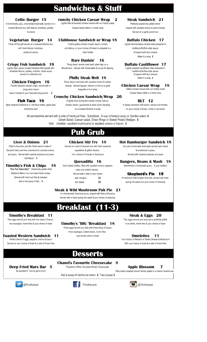 Menu photo 1
