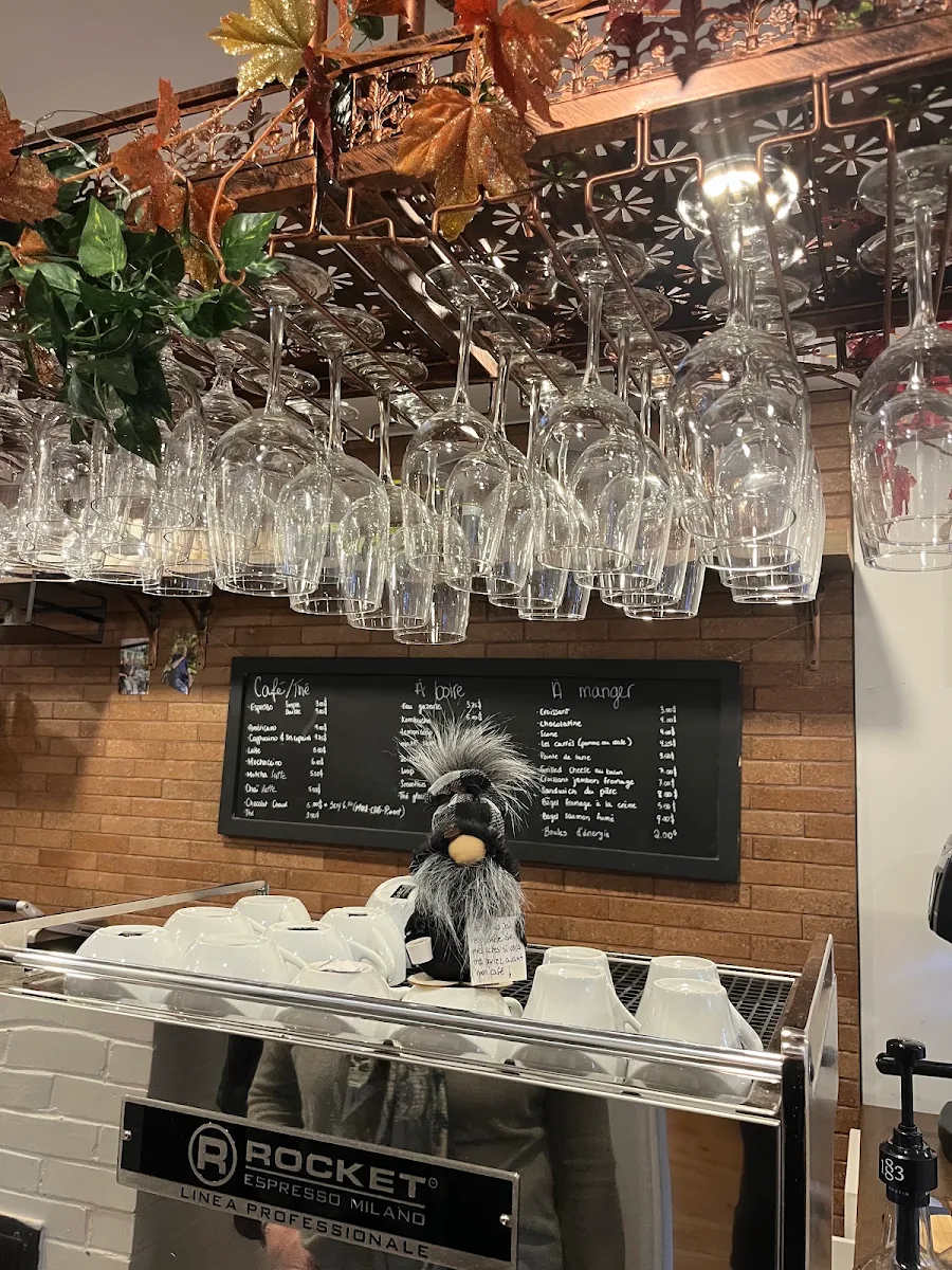 Menu, Les Hédonistes Café Buvette